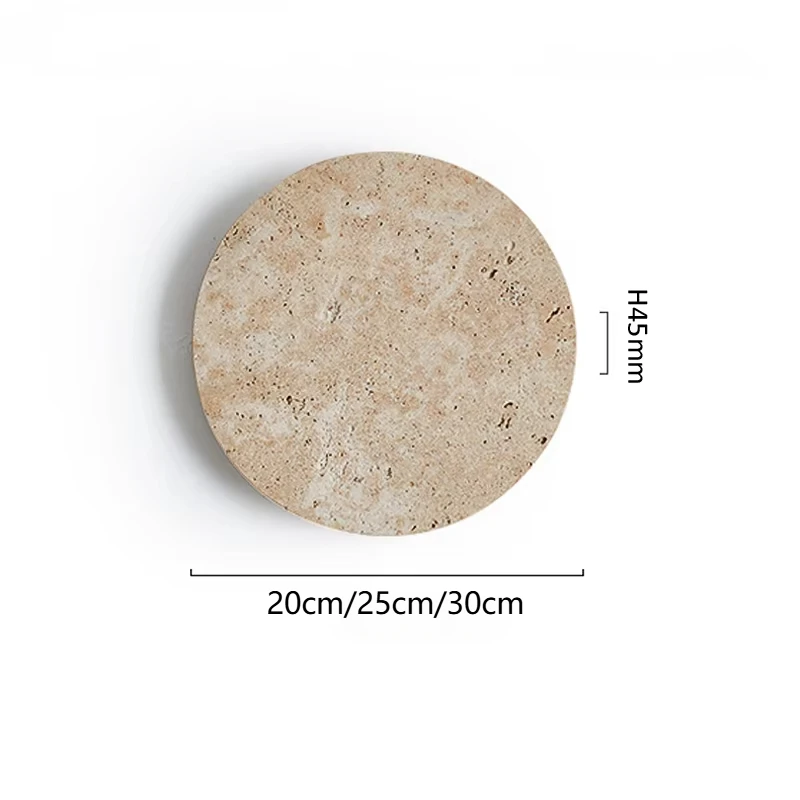 NONE Luma Wabi-Sabi Gelbe Travertin-Wandleuchte, LED-Wandleuchte aus Naturstein für Schlafzimmer, Nachttisch, Gang, Treppe, Heimdekoration 3