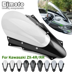 ZX 25R 4R 4RR Motorcycle Windscreen Windshield For Kawasaki Ninja ZX25R 2020-2023 ZX4R ZX4RR 2023 2024 Wind Deflectors