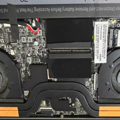 

For mechanical revolution, Unbounded 16Pro HDS-7BB6D new notebook cooling fan