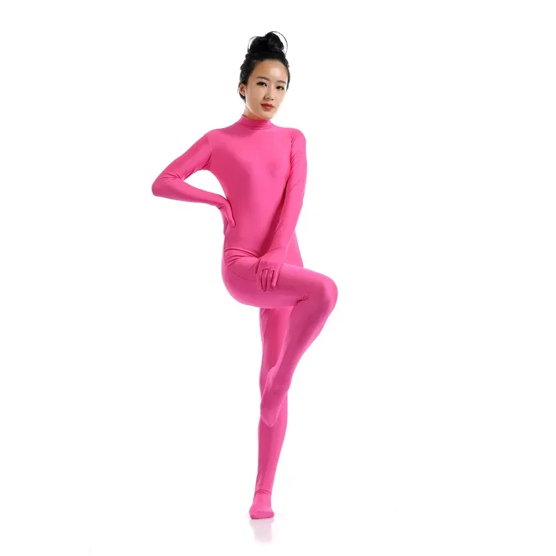 Pink guys Pink Joji customized Zentai Costumes Catsuit Halloween Costumes Adult Bodysuit add crotch zipper open eyes open mouth