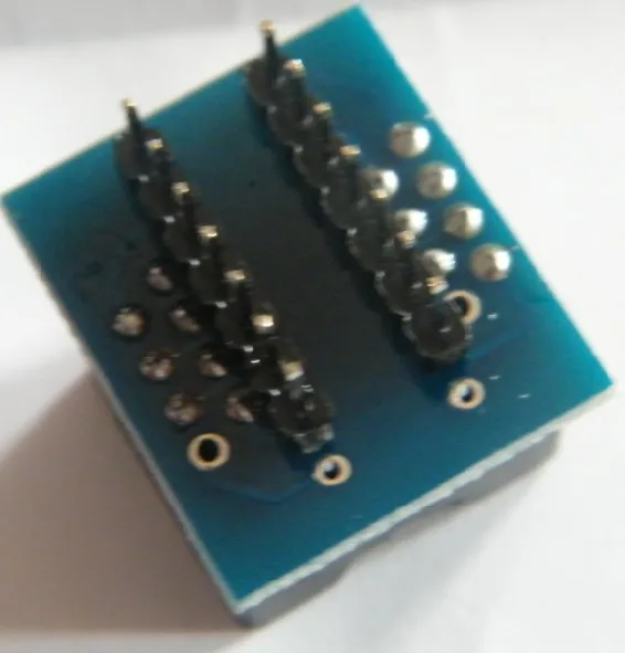 SOP14 to DIP14 150mil conversion seat soic14 test seat, bounce recording seat