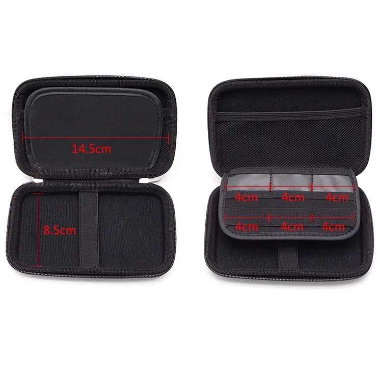 GUANHE 2.5 "حافظات القرص الصلب حقيبة للصدمات مقاوم للماء HDD حقيبة ل Seagate سليم القرص الصلب احتياطية زائد سليم 500G 1 تيرا بايت WD جواز السفر