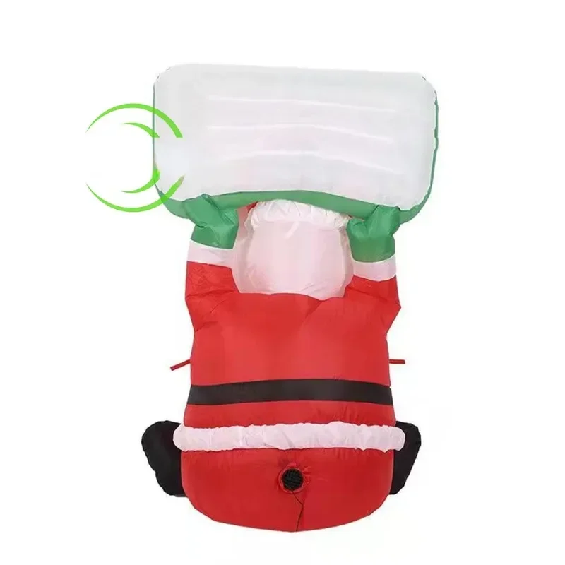 Santa Claus Forklift Air Model Harvest Festival Inflatable Feature Christmas Solar Term Character HOT SALES