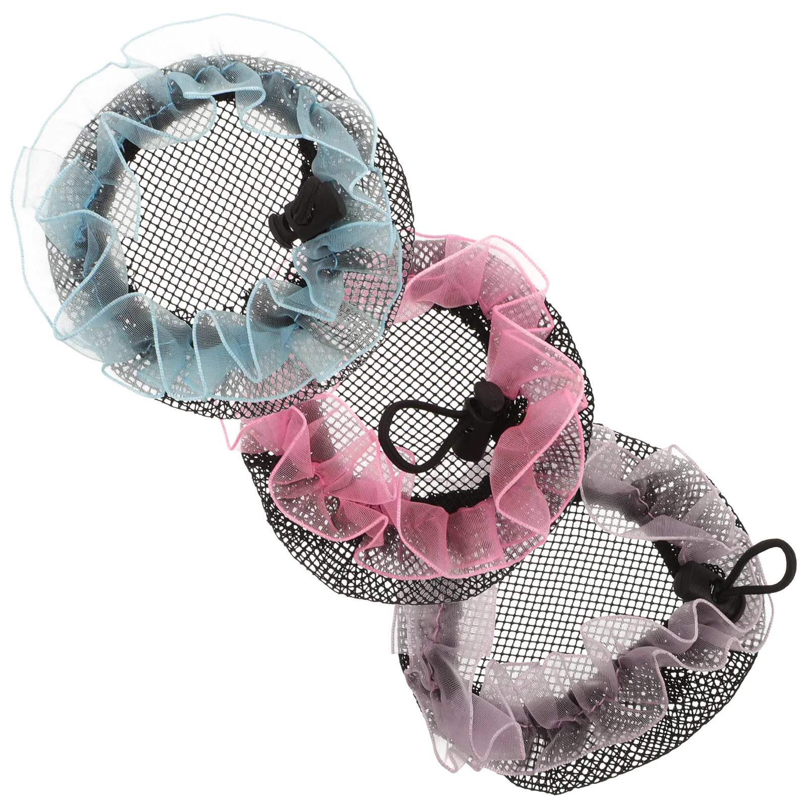1Set Ballet Haaraccessoires Ballet Haarnet Broodje Netten voor Meisjes Comfortabel Lichtgewicht Veilig voor Dansvoorstellingen