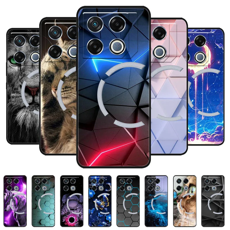 For Infinix GT 20 Pro Case Cool Painted Silicone TPU Soft Cover for Infinix GT20 Pro Cases GT20Pro X6871 Protective Phone Fundas