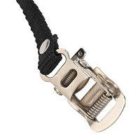 2 Pcs Exercise Bike Pedal Toe Straps Foot Pedal Strap Adjustable Metal Buckle Reusable Bicycle Tie Cycling Toe Straps Bikes Tool