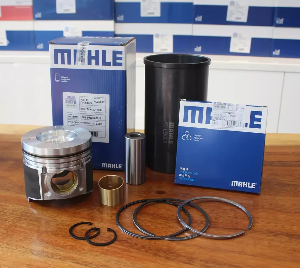 Genuine MAHLE Manufacturer J08E 3mm 8mm Cylinder Liner Kit For HINO Truck Diesel Engine Spare Parts