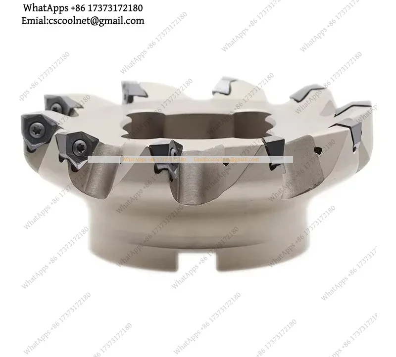 k06 MFWN 90 Degree 50mm 63mm 80mm Heavy Milling WNMU080608 Carbide Insert Double-Sided CNC Milling Cutter Tools