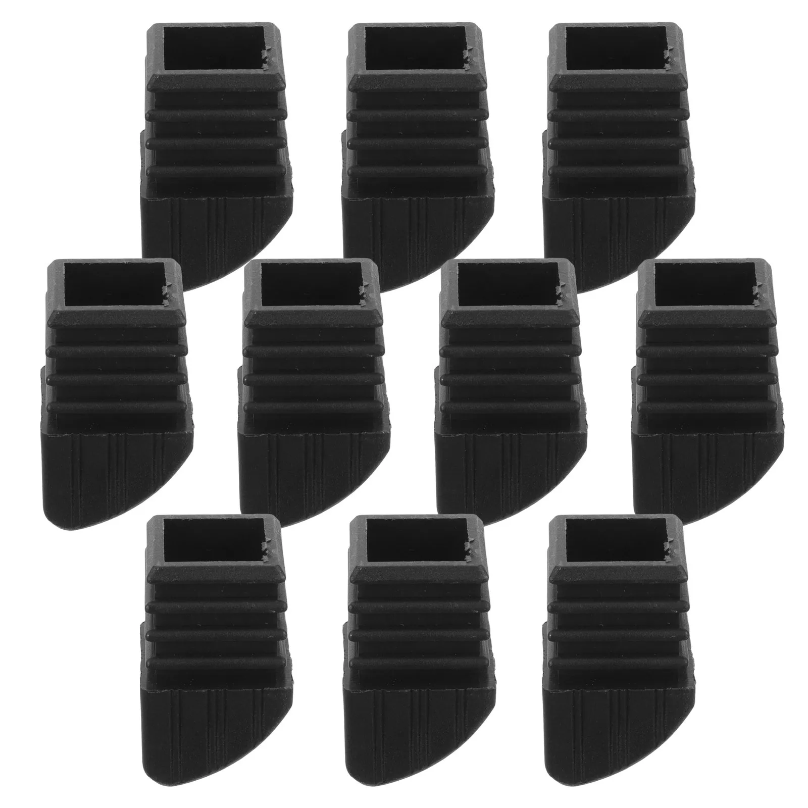 10 pezzi protezioni per le gambe della sedia coperture per i piedi dei mobili cuscinetti per le gambe del tavolo in plastica protezioni per il pavimento che riducono il rumore coperture per i piedi dei mobili