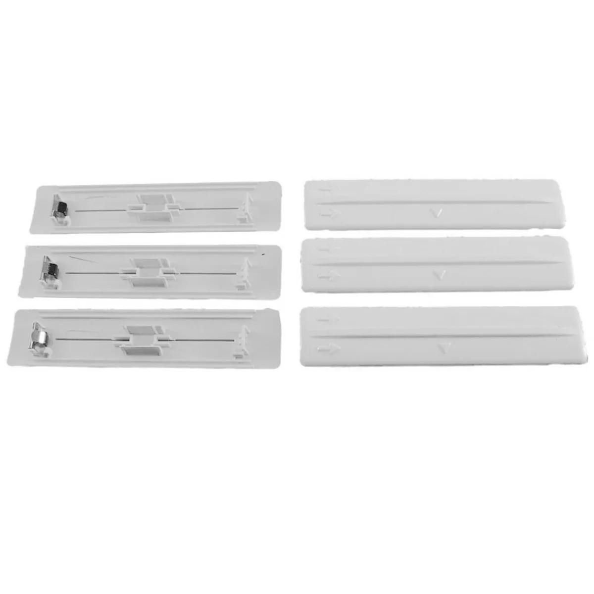 6Pcs Roof Rack Removal Delete Single Trim Cover Kit 75596-35020 75596-35030 for Toyota FJ Cruiser 07-14 Prado RAV4 White