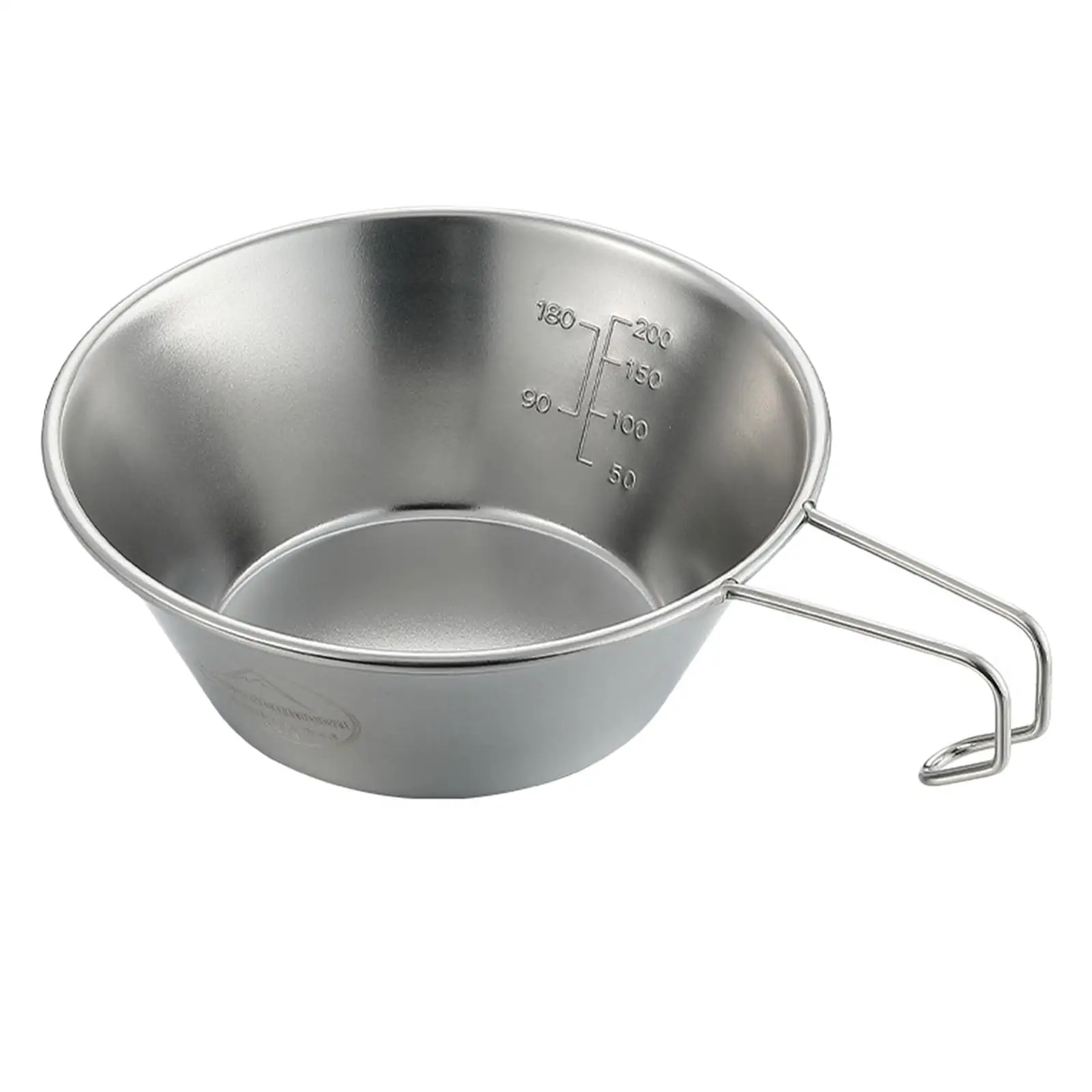 Outdoor Rice Bowl Saucepan 310ML Soup Noodles Pot Camping Picnic Cookware