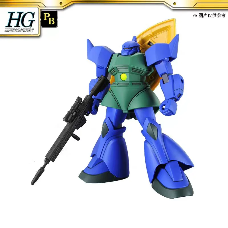 

Spot SaleBandai HGUC MS-14A Gato's Gelgoog figura acción Anime Gundam traje móvil juguetes para niñosIn stock
