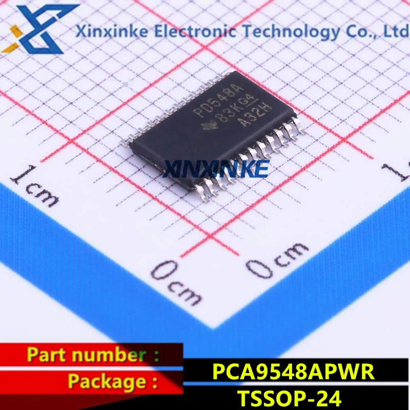 PCA9548APWR PD548A TSSOP-24 Switch ICs - Various 8-Channel I2C Switch with Reset Bidirectional Translating Switches