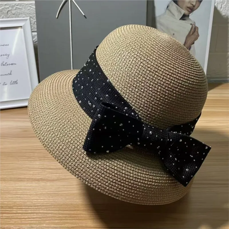 

Hepburn style sweet basin hat fashionable fisherman wide-brimmed