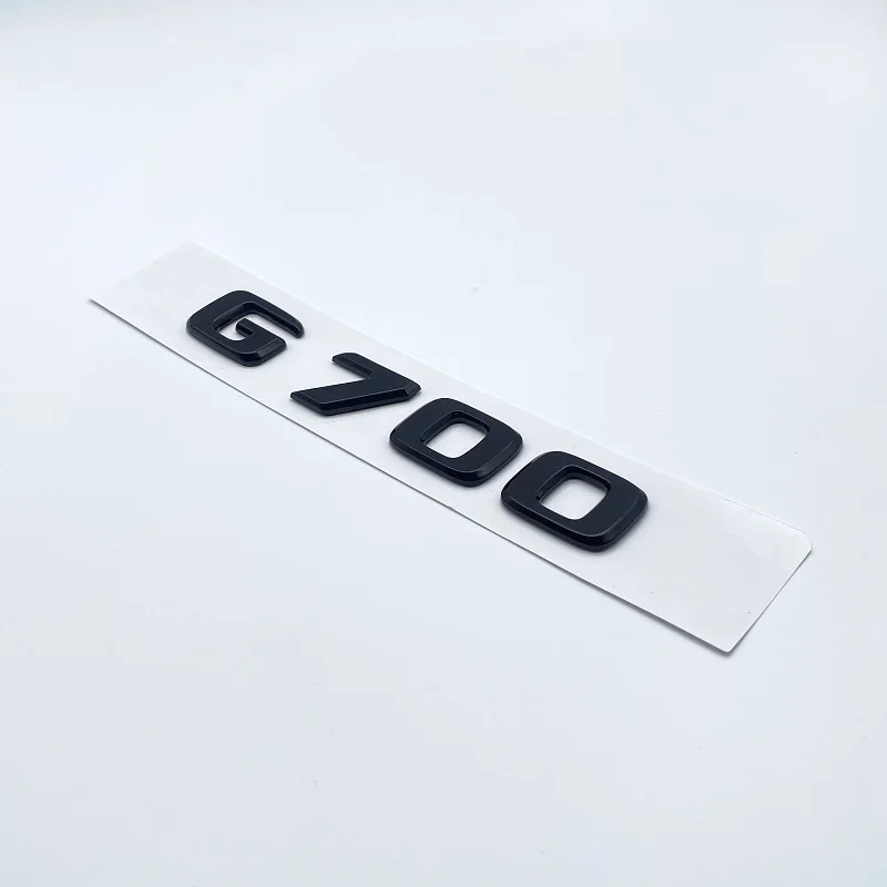 Suitable for Mercedes Benz Brabus New G-class Modified Car Logo G700 800 900 Displacement Standard Rear Tail Iabel Car Sticker
