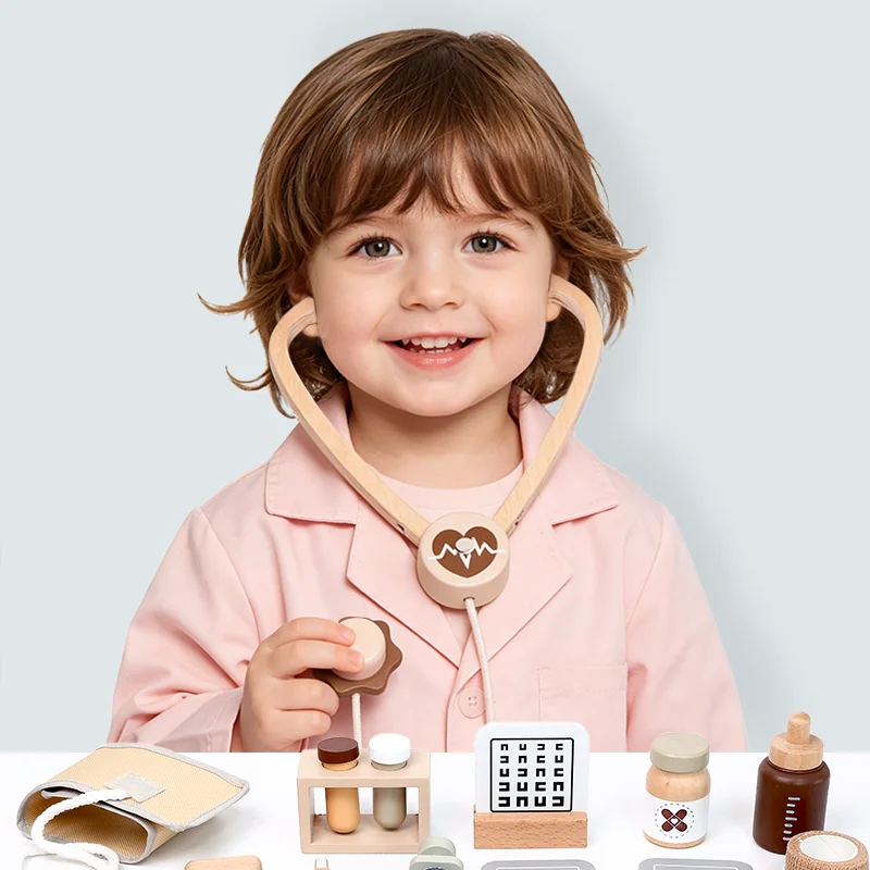 Kit Medico in Legno per Bambin - Kids Doctor Education recensione e prezzo