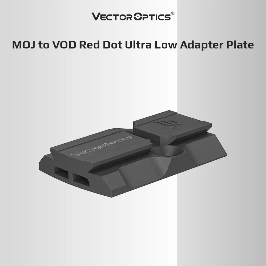 Vector Optics Moj Rmr To Vod Acro Red Dot Adapter Plate Ultra Low 7075-T6 Aluminum Optic Mount