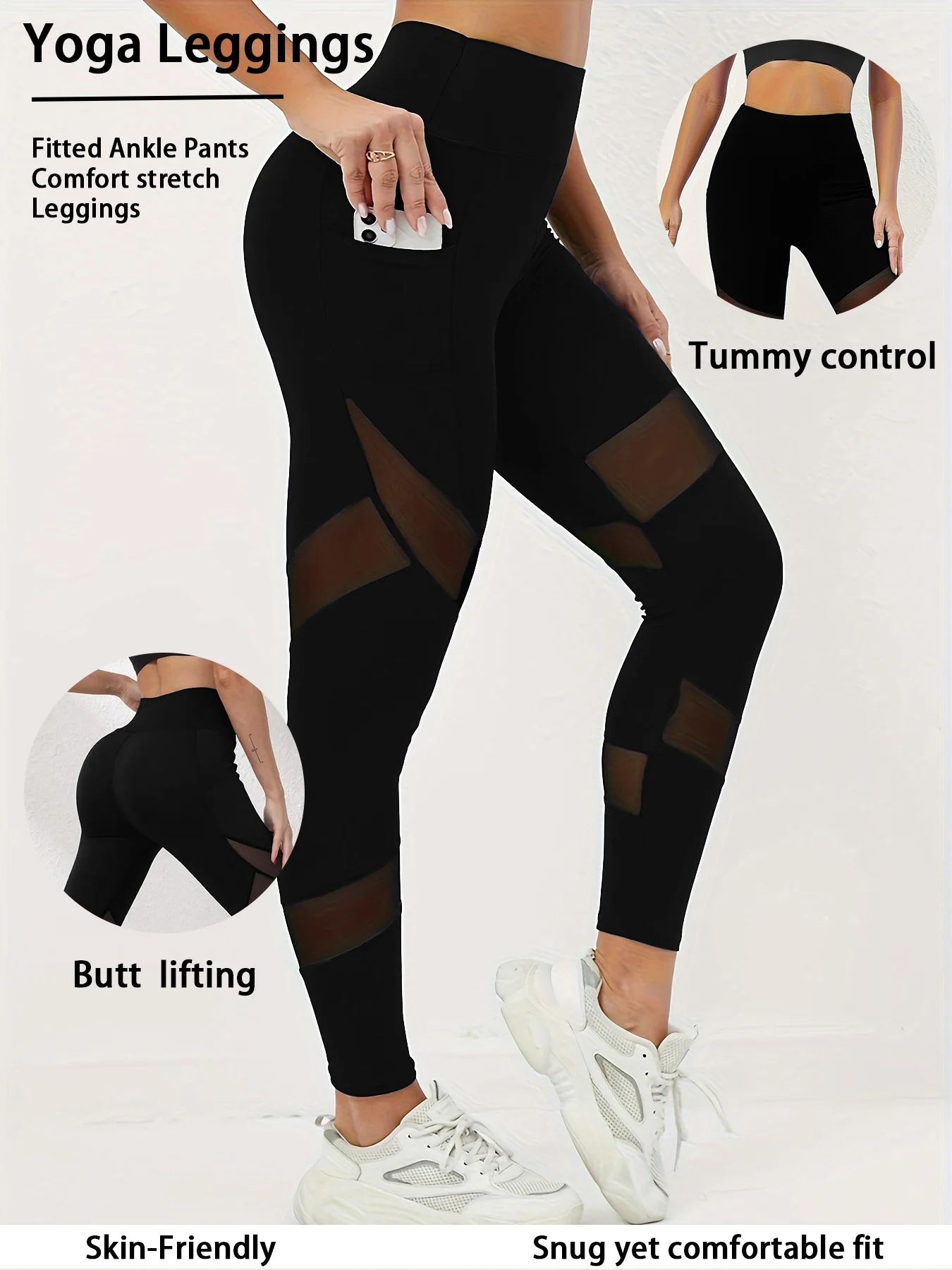 

Ladies High Waist Mesh Women Leggings Fitness Breathable Push Up Leggings Women Quick Dry Casual Leggin