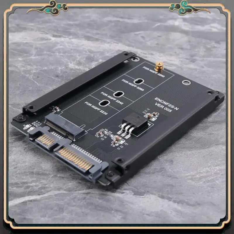 

Reliable-Black Case CY B+M Socket 2 M.2 NGFF (SATA) SSD To 2.5 SATA Adapter For 2230/2242/2260/2280Mm M2 SSD