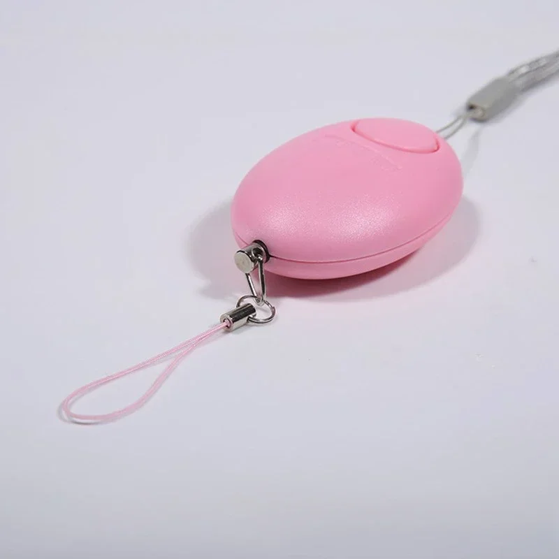 Cheap Self Defense Women Alarm 120dB Egg Shape Girl Security Protect Alert Personal Safety Scream Loud Keychain Emergency Alarm