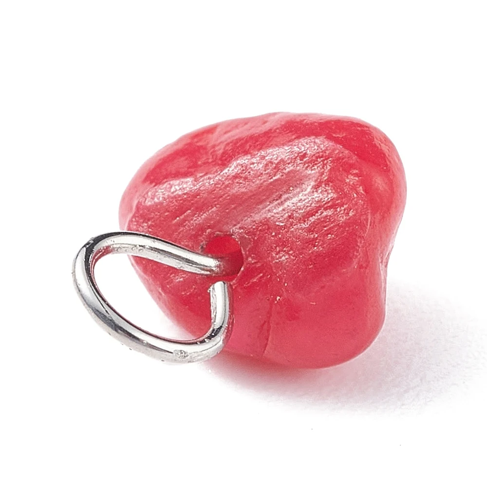 PandaHall 200 Stück natürliche, gefärbte Muschelanhänger mit Messingösen, gemischte Farben, 8~9x5~10x4,5~7 mm, Loch: 3,5 mm, für die Schmuckherstellung – Detail 14