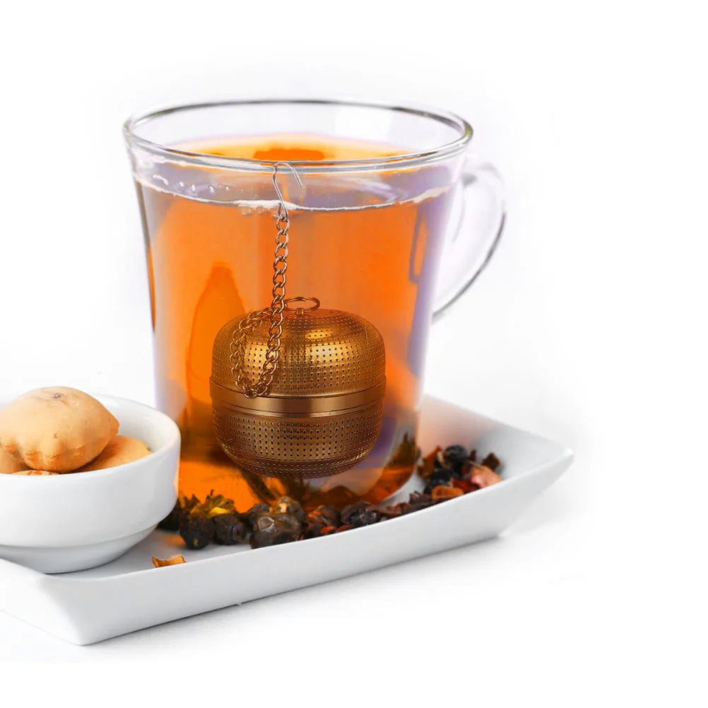 

1 pc Stainless Steel Filter Silver Hanging Infuser For Loose Leaf Tea Fine Mesh Strainer Heat Resistant Tea Making Tool Teaware