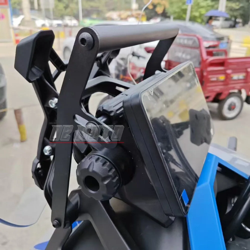 สําหรับ ZONTES 368G 368-G รถจักรยานยนต์นําทางขาตั้ง GPS ผู้ถือโทรศัพท์มือถืออลูมิเนียม Mount Bracket