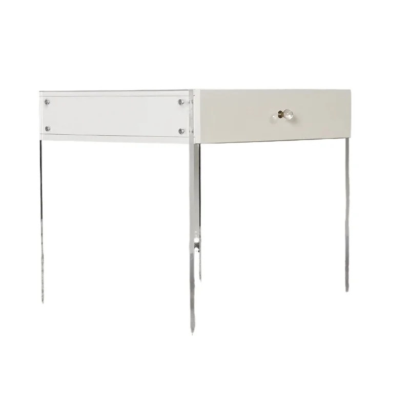 

Modern Simple New Chinese Hotel Bedroom Bedside Cabinet Locker Acrylic Slate Combination Multifunctional Locker