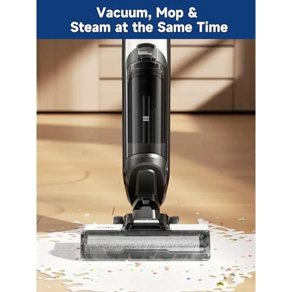 مجموعة ممسحة كهربائية iVapor S5 3 في 1، أرضيات صلبة، تنظيف عميق، أوضاع متعددة، ملحقات التنظيف الذاتي