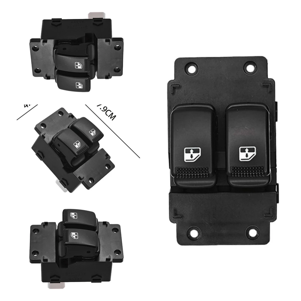 Botón Interruptor Eléctrico para Elevalunas de Coche ​ 93570-0X000 Para Hyundai I10 2007-2013