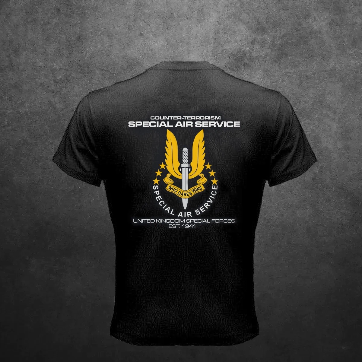 T Shirt Man Special Air Service Summer Casual Printing Short Comfortable O-neck US Army