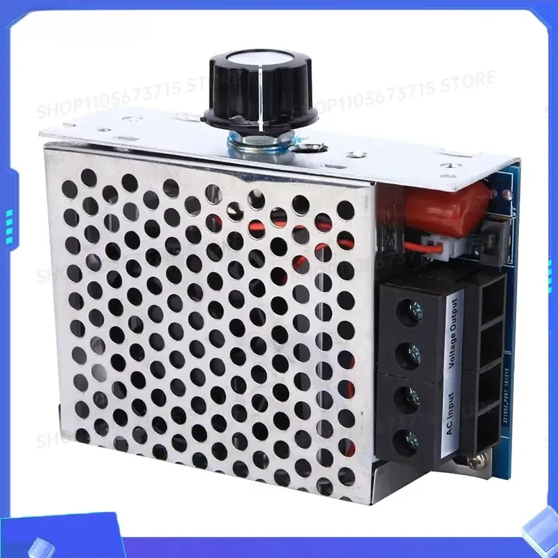 for 10000W High Power SCR Voltage Regulator Speed Controller Temperature Control Switch Dimmer Thermostat Cooling Fan AC 110V