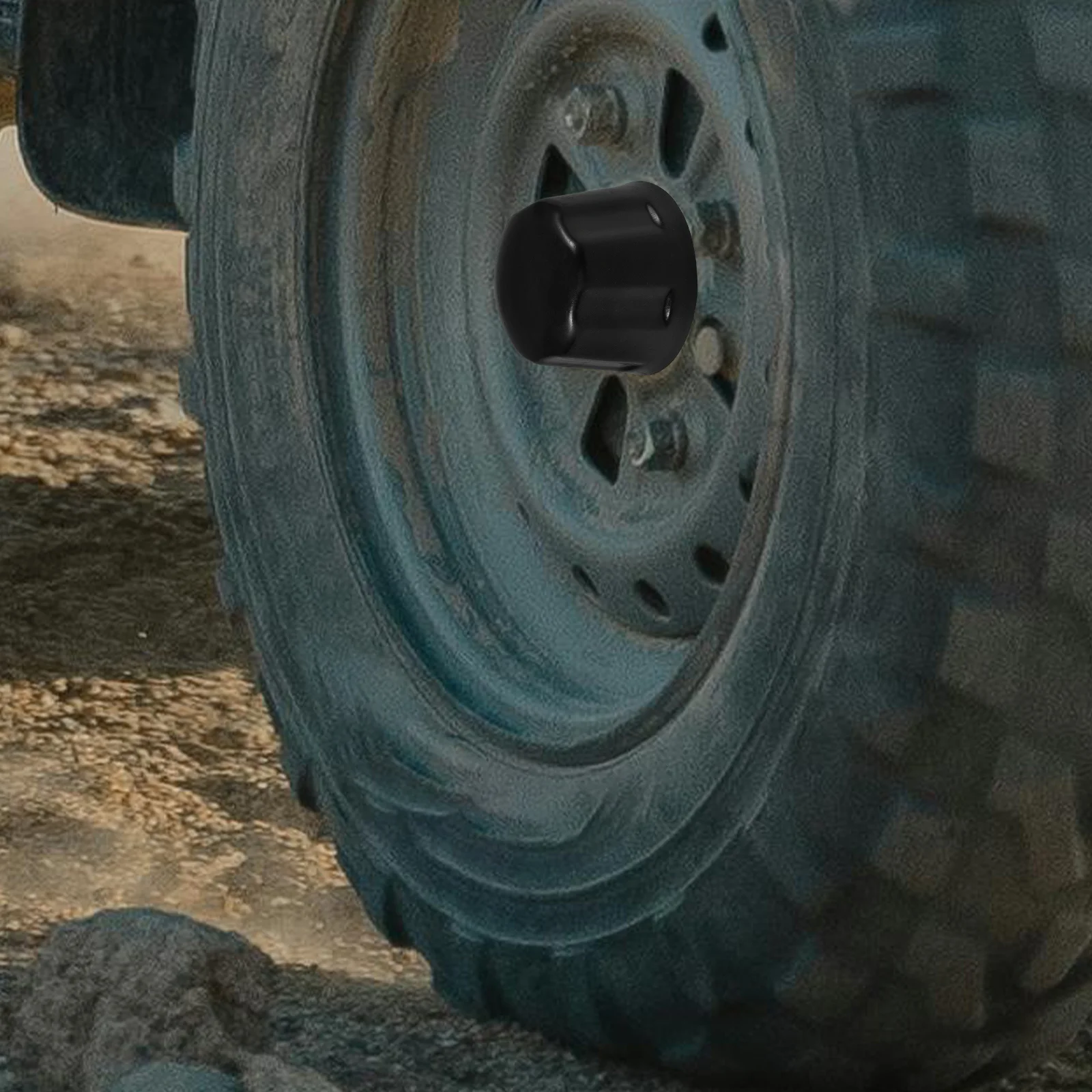 4 قطعة قبعات حافة 110-250Cc المطاط محور الترباس يغطي ل Atv الإطارات الجوز حماية الغبار الإطارات اكسسوارات عجلة الملحقات