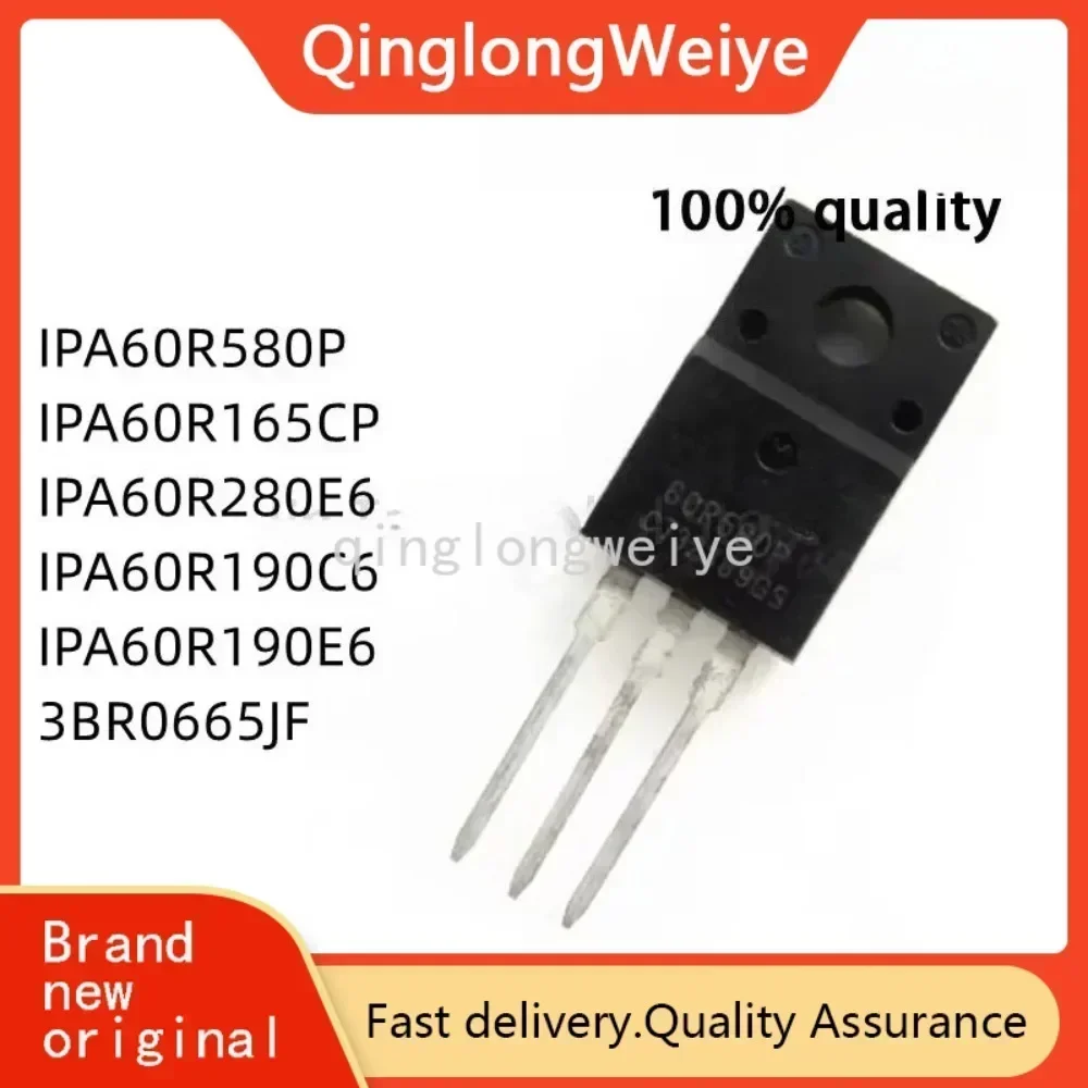 (5 stuk) Nieuwe 3BR0665JF 60R580P 6R165P 6R280E6 6R190C6 6R190E6 IPA60R580P IPA60R165CP IPA60R280E6 IPA60R190C6 IPA60R190E6 TO-220