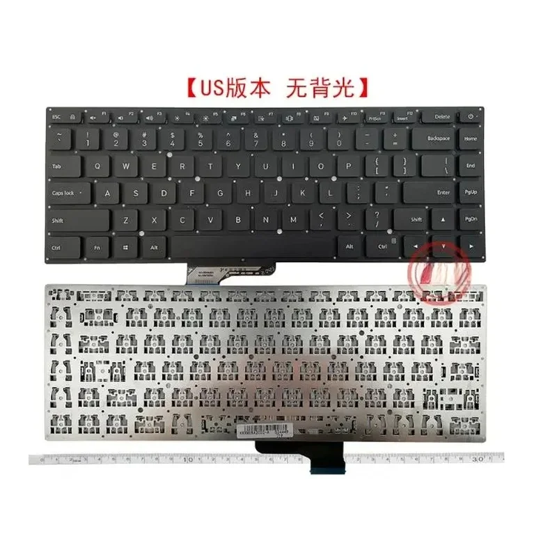 no backlight For Xiaomi Pro 15.6 171502 171501-AQ TM1701/1707 Keyboard 181501-AD/AL