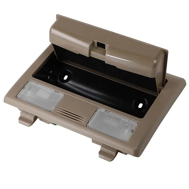 

For Toyota Hilux Fortuner 2005-2015 Beige Roof Console Reading Light Glasses Case 81260-0K020-E1 Dome Lamp 812600K020