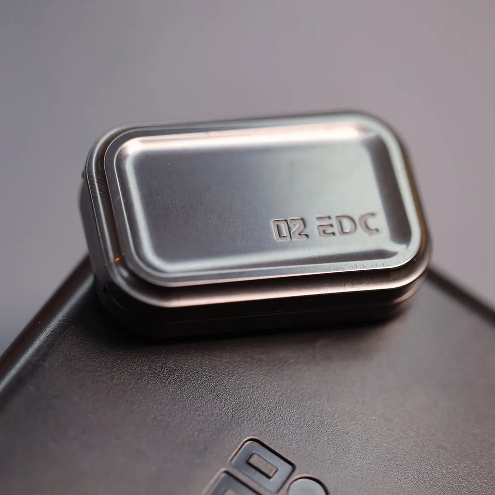 大人用の機械式フィジェットスライダー,簡単な構造,モデル01edc,02edc