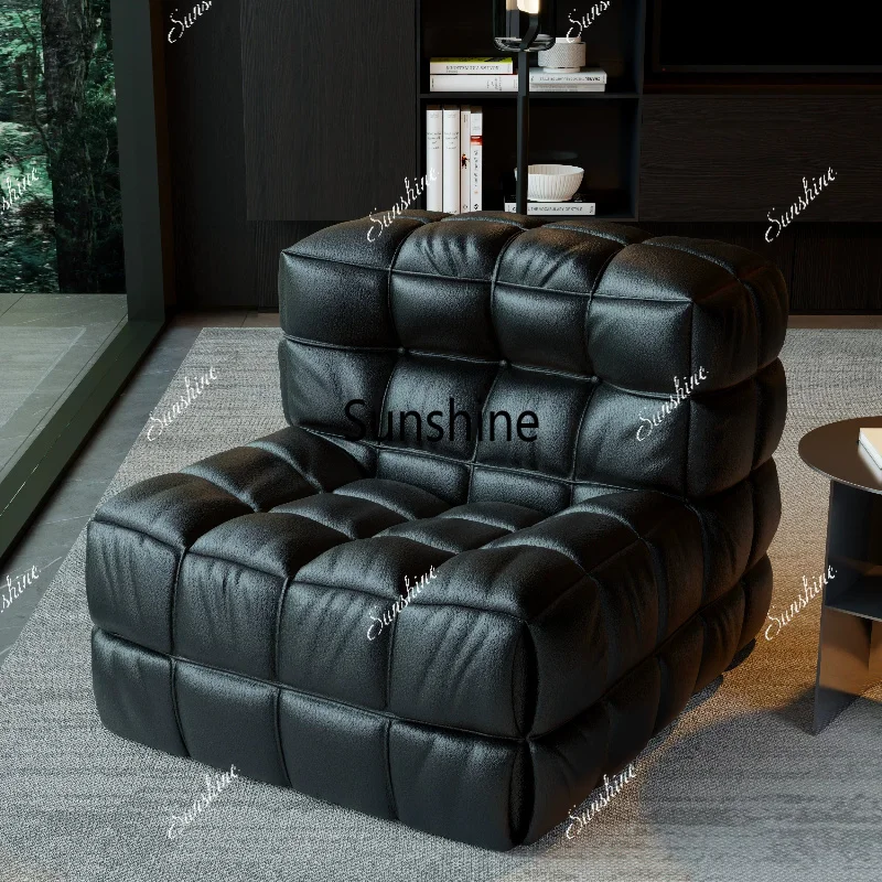 Living room, bedroom, balcony, leisure lazy sofa, high-end single sofa chair
