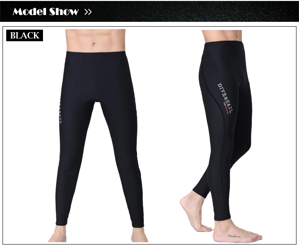Herren-Neoprenanzug-Hose, 3 mm Neopren, zum Tauchen, Surfen, Tauchen, Schnorcheln, Winter-Badeanzug, warm halten, Hose, Neoprenanzug – Detail 2