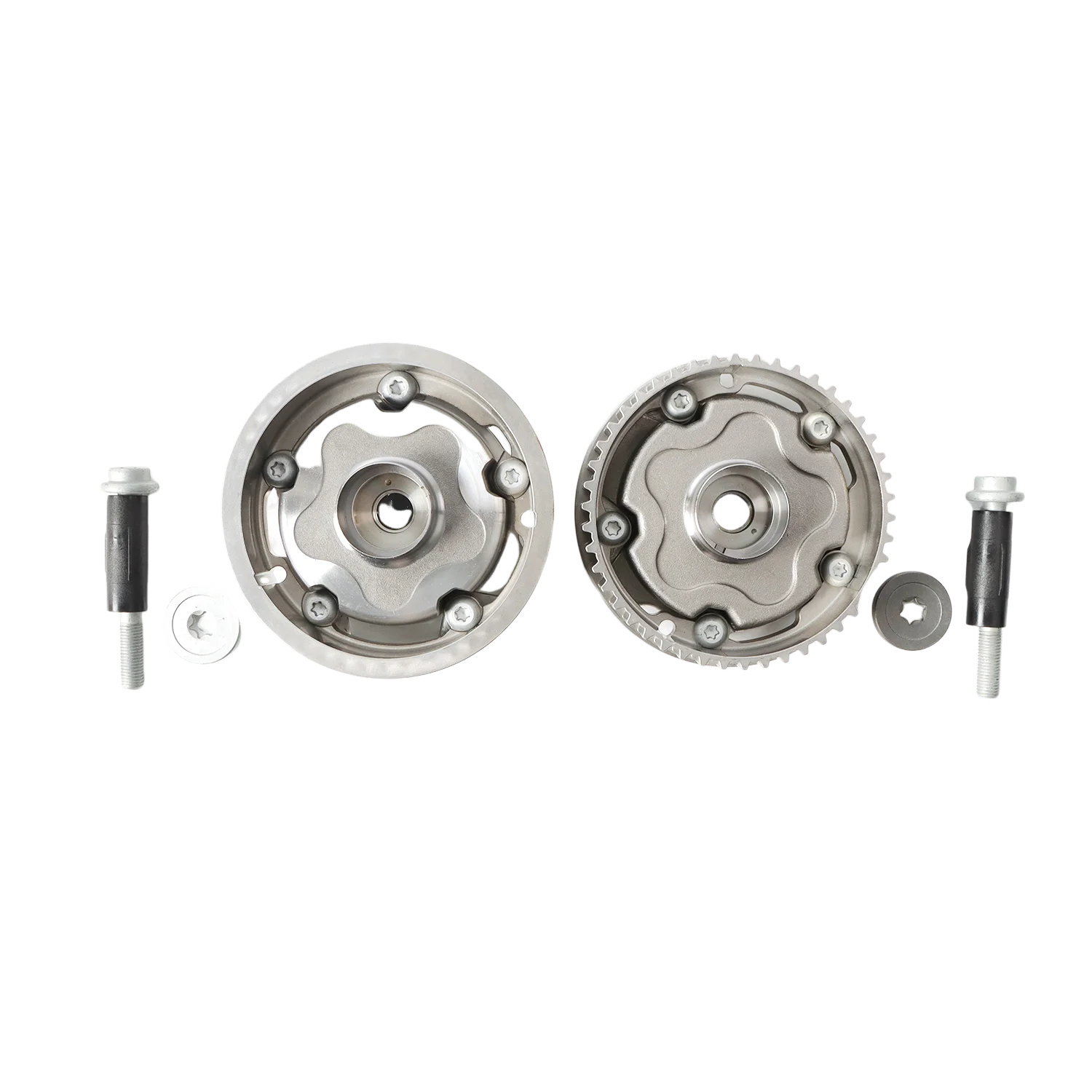 2Pcs Intake & Exhaust Timing Camshaft Cam Gear 55568386 55567049 55567048 34735216 for Chevrolet Aveo Cruze Sonic G3 1.8l