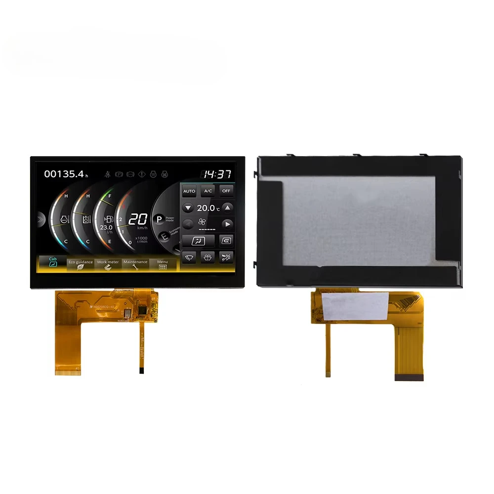 7.0 Tft Lcd 1024x600 resolution full view Ips capacitive touchscreen 7.0 LCD