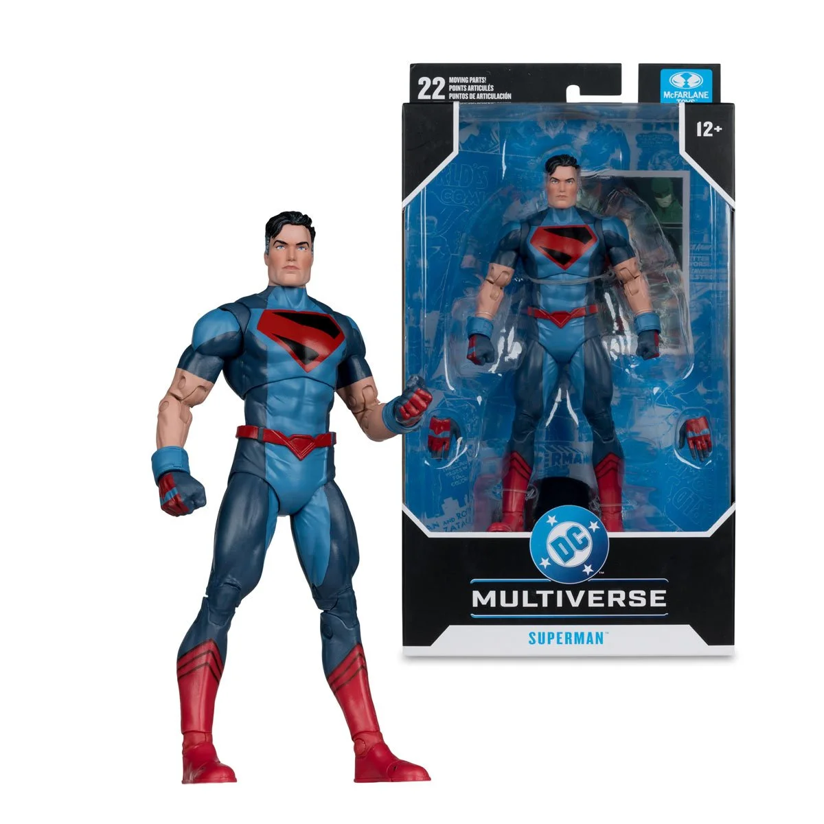 

Игрушки Mcfarlane Toys DC Multiverse Wave 25: Супермен и Аутдориберы, оригинальная фигурка Супермена 7 дюймов, модель, кукла, подарок, гаражный набор для сборки