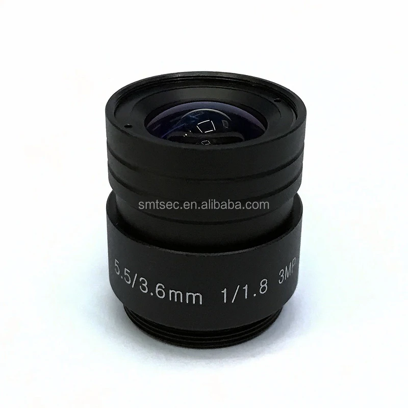 

IMX482 IMX385 IMX1/1.8" 5.5mm CS Mount CCTV Lens F1.4 64.5 Degrees HD 3MP Megapixels for CCTV System Security Camera (SL-5518MP)