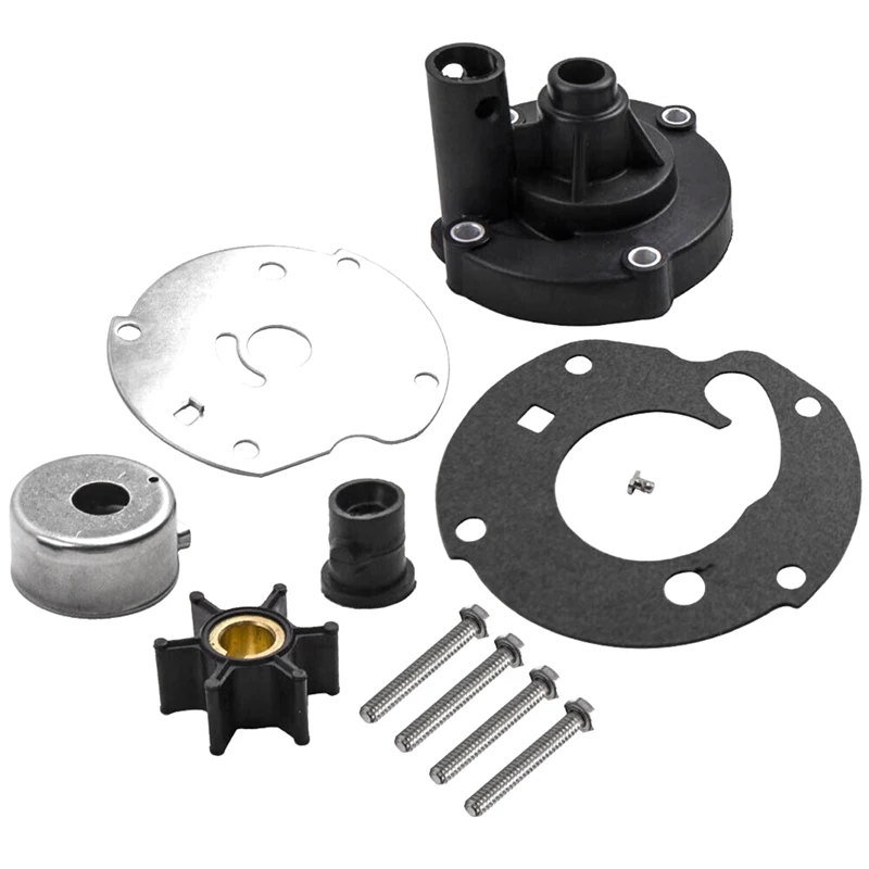 391391 778166 382797 Water Pump Impeller Kits Set 763758 Fit For Johnson Evinrude 5.5HP 6HP 7.5HP Outboard Motors Spare Parts