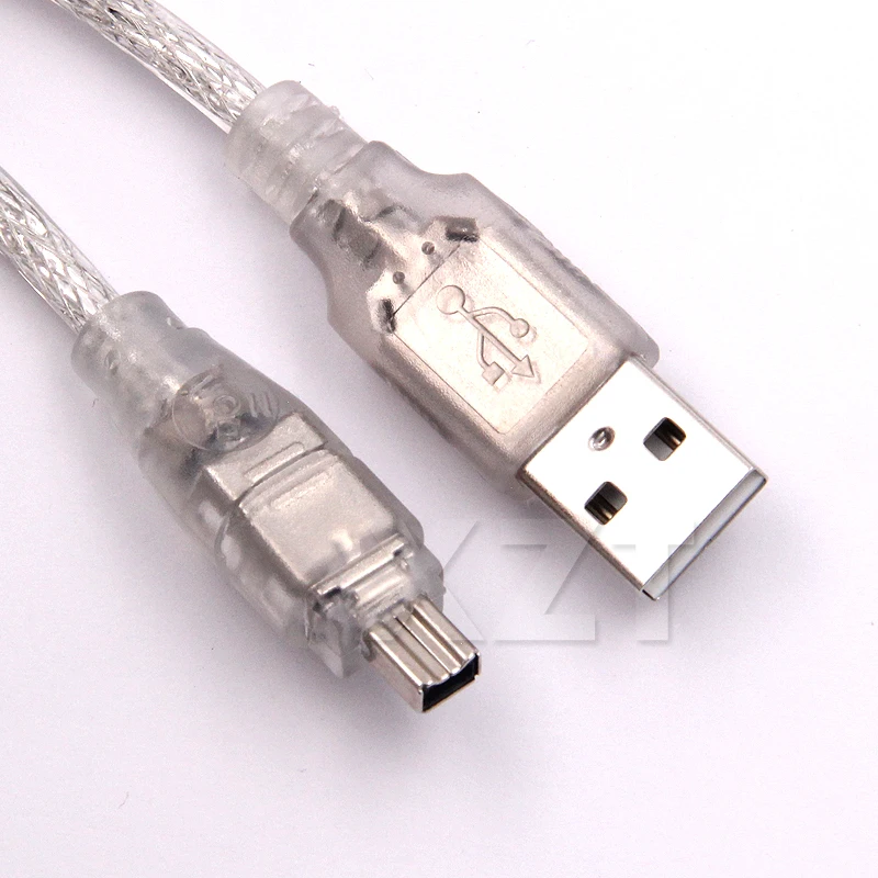 4ft USB Male to Firewire iEEE 1394 4 Pin Male iLink Adapter Cable Cord for Digital Camera or Camcorder