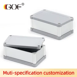 Outdoor Ip68 Waterproof Electronic Project Box CNC Machining Controller Extruded Housing Aluminium Enclosure L02B 110*65MM