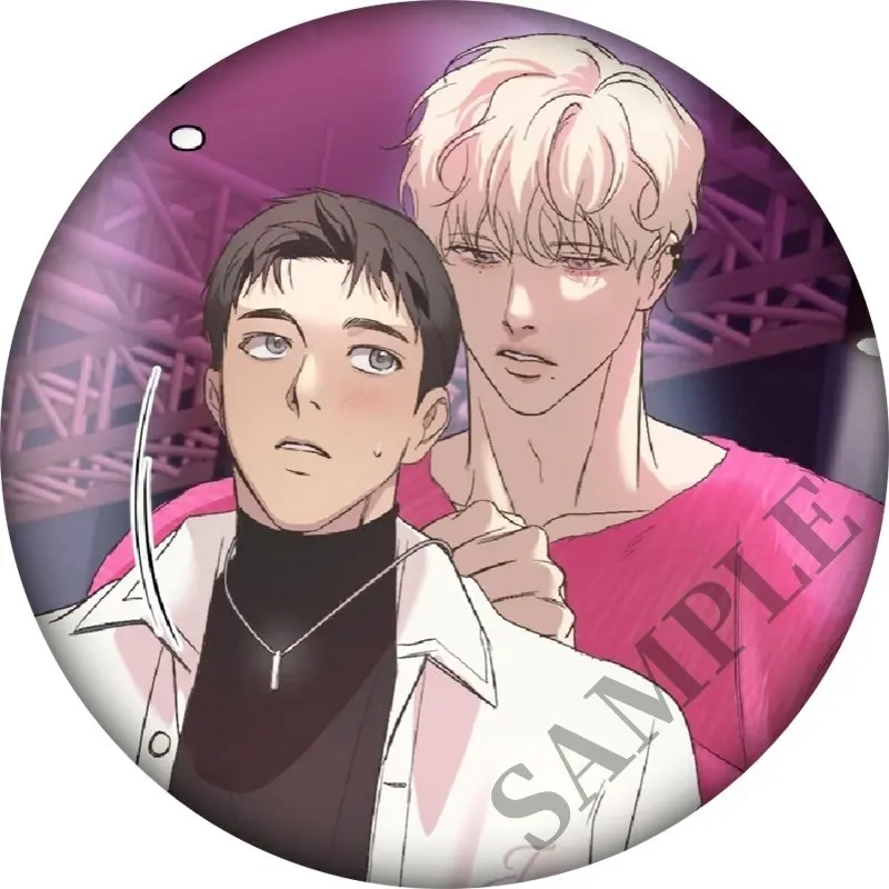 58 мм корейский BL Manhwa подсветка косплей значок аниме брошь булавка аксессуары для одежды украшение рюкзака подарок