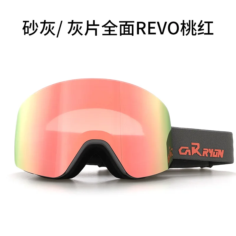

Ski Mask Upgraded Double Layered Anti Fog Goggles for Women's Outdoor Hiking Snow Goggles