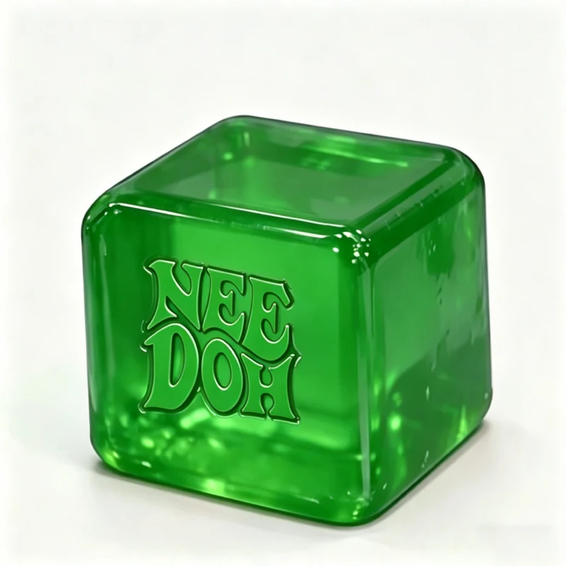@NeeDoh Nice Cube Sensory Fidget Toy Squishy Toys for Adults, Desktop Sensory Cube for Anxiety Relief and Focus Enhancement view 6