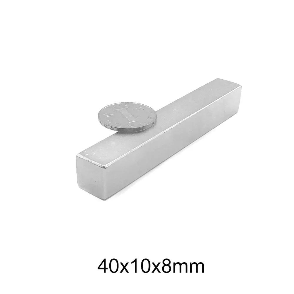 40x10x8 Strong Quadrate Magnet 40mm*10mm*8mm Powerful  Magnet 40x10x8mm For Home Refrigerators, Offices DIY 40*10*8